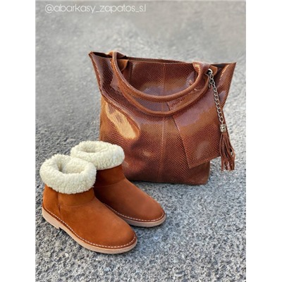 Ab.Zapatos UGY NEW R BRANDY+PELLE — Shopper Serpiente