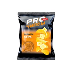 «PRO-Чипсы», чипсы со вкусом сыра, произведены из свежего картофеля, 150 г