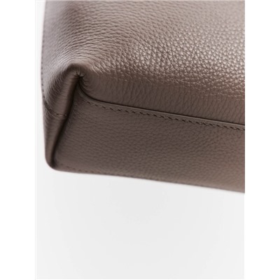 Женская кожаная сумка Richet 3203LN 862 Тауп