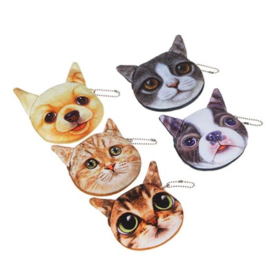 Кошелек для мелочи, полиэстер, 12х9,5см