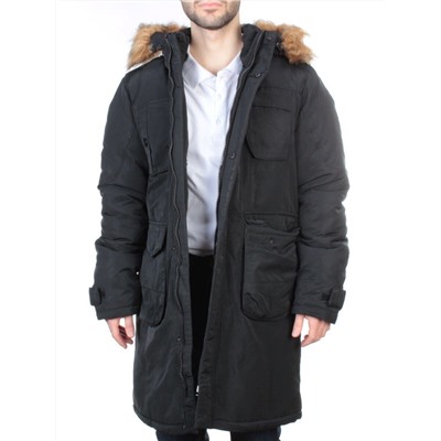 71203 BLACK Куртка мужская зимняя (200 гр. синтепон) KAREAKEY