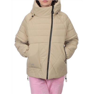 270 BEIGE Куртка зимняя облегченная женская (верблюжья шерсть)