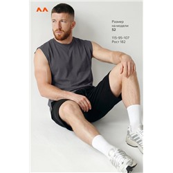 Мужская футболка оверсайз без рукавов Happyfox