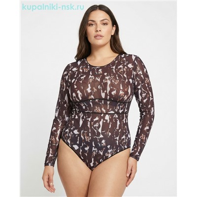 163 BH FS Купальник сплошной пропускающий загар (50-58)