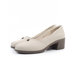 06-YDN15-21 BEIGE Туфли женские (натуральная кожа)