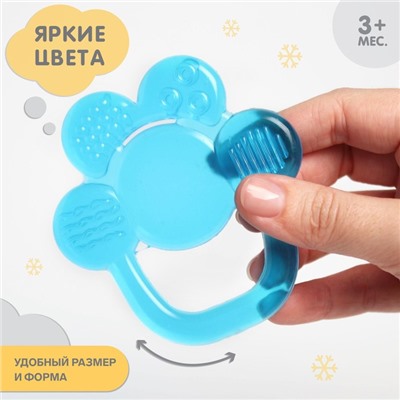 Прорезыватель охлаждающий с водой Крошка Я «Цветок», от 3 мес., МИКС
