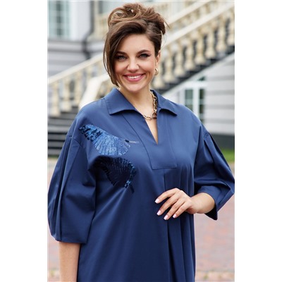 Платье Vittoria Queen 25373 темно-синий