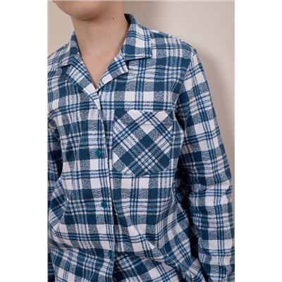 Пижама рубашка и брюки М225113иб