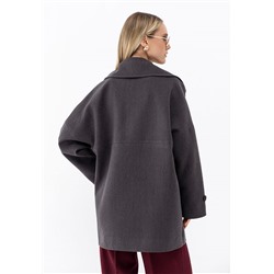 Женское пальто серый