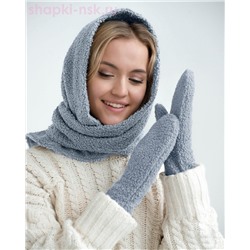 164.00/00-26 Варежки женские флис (7-8)