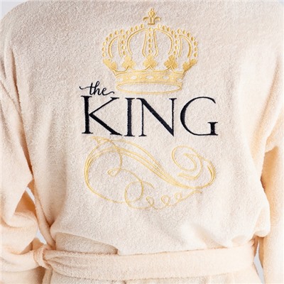 Халат махровый мужской «Этель» King, размер 52-54