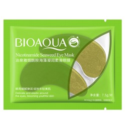 BIOAQUA Nicotinamide Seaweed гидрогелевые патчи с никотинамидом и водорослями, 7,5г