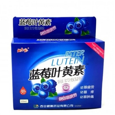 КАПЛИ ГЛАЗНЫЕ ESTER LUTEIN С ЭКСТРАКТОМ ЧЕРНИКИ