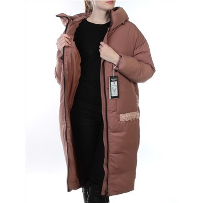 8155 CHESTNUT Пальто прямого фасона Jarius