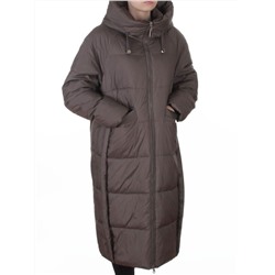 8891 DK. GRAY Пальто зимнее женское (200 гр. холлофайбер)