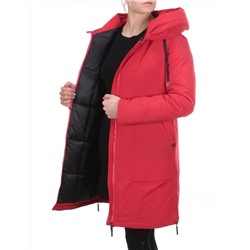 20-137 RED Пальто женское зимнее PlOOEPLOO (200 гр. холлофайбера)