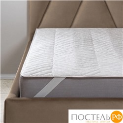 MedSleep SKYLOR Стеганый Hаматрасник 180х200, 1пр,хлопок/лен/микровол.; 200 гр/м2