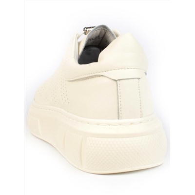 05-PDL256-2 LT. BEIGE Кроссовки женские (натуральная кожа)