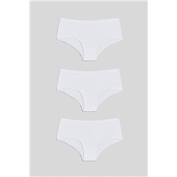 Трусы боксер жен 3 шт Chikky белый Infinity Lingerie