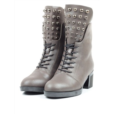 04-105E6G17 8J71M Ботинки зимние женские (натуральная кожа, натуральный мех)