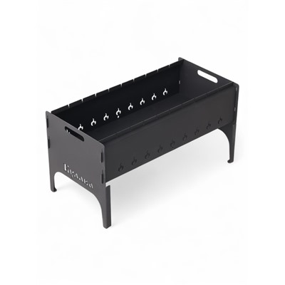 Мангал разборный «Булава» макси, 60×30×32 см, толщина металла 2 мм, с сумкой,