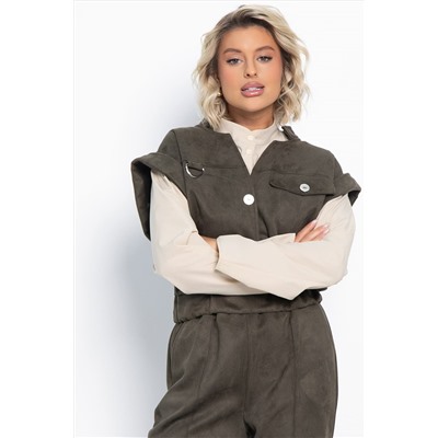 Жилет Лора (зеленый) Б15031-39М