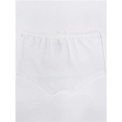 5236-01 Трусы шорты для девочек белые (BAYKAR)