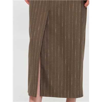 Юбка длинная в полоску