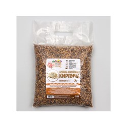 Крошка шамотного кирпича «Рецепты дедушки Никиты», фр 2-5, 3 кг