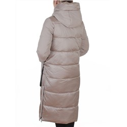 A81 BEIGE Пальто зимнее женское (200 гр. холлофайбер)