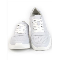 05-SD2-3D GRAY/PURPLE Кроссовки женские (натуральная кожа)