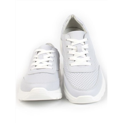 05-SD2-3D GRAY/PURPLE Кроссовки женские (натуральная кожа)