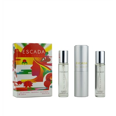 Набор духов 3х20мл Escada Taj Sanset Edt