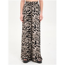 Брюки в пижамном стиле