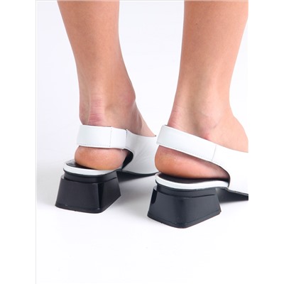 Босоножки ED'ART 4001.647'bl. white