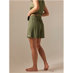 Шорты домашние женские SL HOME Soft Home, оливковые