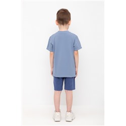 Шорты синий меланж к514 Crockid