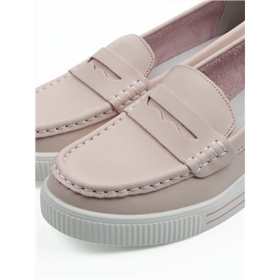 06-YD267-3 PINK Туфли женские (натуральная кожа)