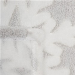 Плед 'Амели' 150х200, велсофт, 100% полиэстер, 'Морозный узор'