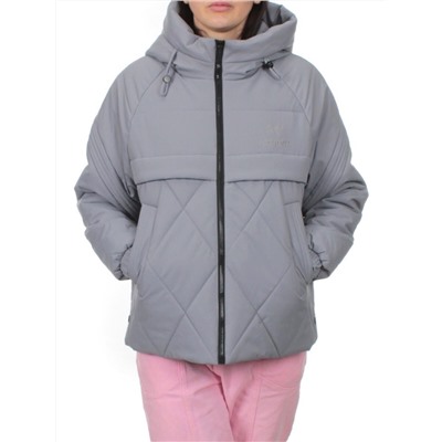 285 GRAY Куртка зимняя облегченная женская (верблюжья шерсть)
