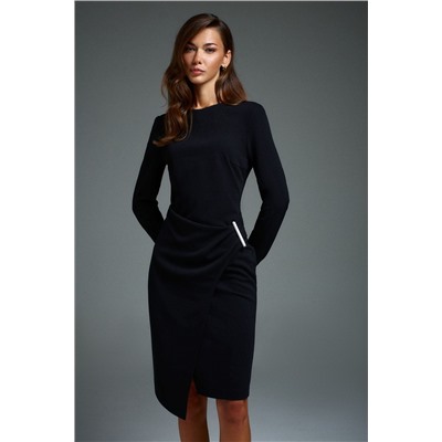 DiLiaFashion 0899 черный, Платье