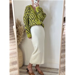 Юбка - букле Gwen, Молочный