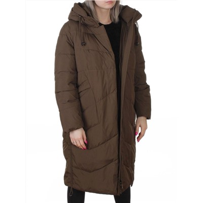 8806 DARK SWAMP Пальто зимнее женское (150 гр. холлофайбер)