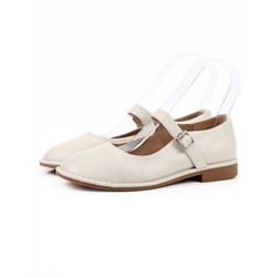 06-DLG27-2 LT. BEIGE Туфли женские (натуральная кожа)