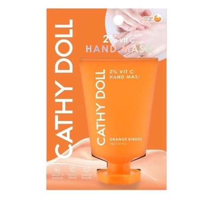 Маска для рук Cathy Doll с 2% гиалуроновой кислотой с ароматом Апельсиновый Бингсу 60 гр
