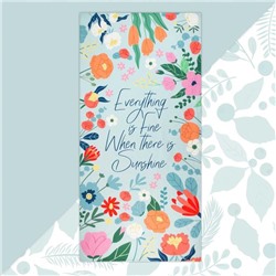 Полотенце пляжное «Этель» Sunshine, 70×146 см, хлопок 100%