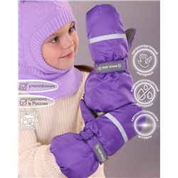 02-B Варежки для девочки (2-8 лет)