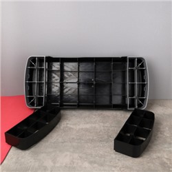 Степ платформа для фитнеса Woohooo StepFit S1 / 68см / серый / уп 5