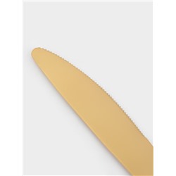 Нож столовый Magistro «Оску стандарт», длина 21.3 см, нержавеющая сталь, золотистый