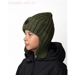 12689/2 MBU Ушанка для мальчика флис (52-56)